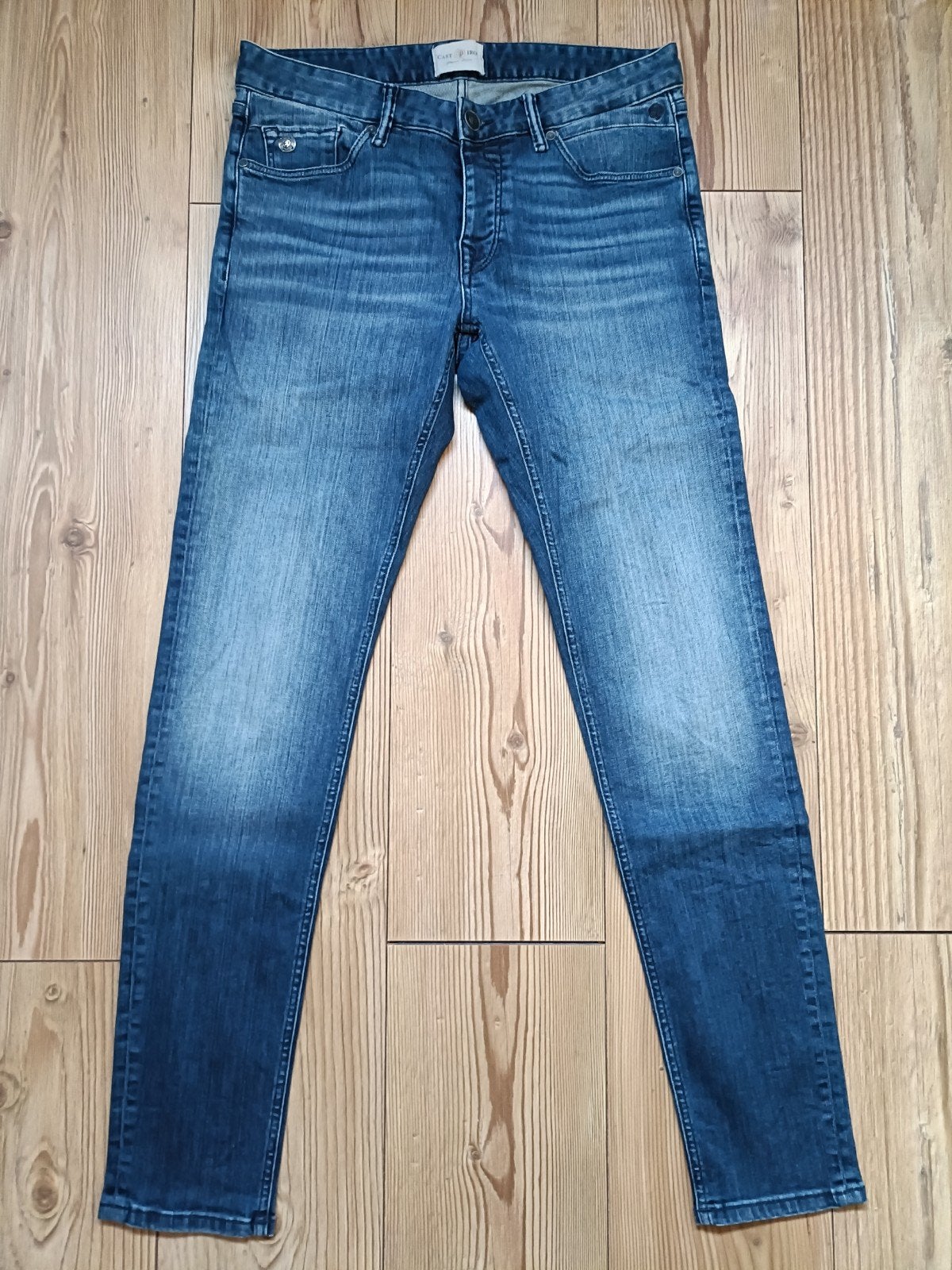 Cast Iron stretch maat 31-32, Ophalen of Verzenden, Zo goed als nieuw, Blauw, W32 (confectie 46) of kleiner