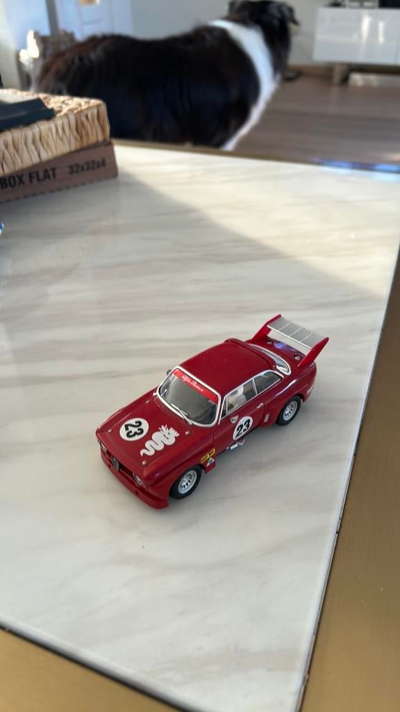 Alfa Romeo GTA rood, Racebaan, Carrera, Ophalen of Verzenden, Zo goed als nieuw
