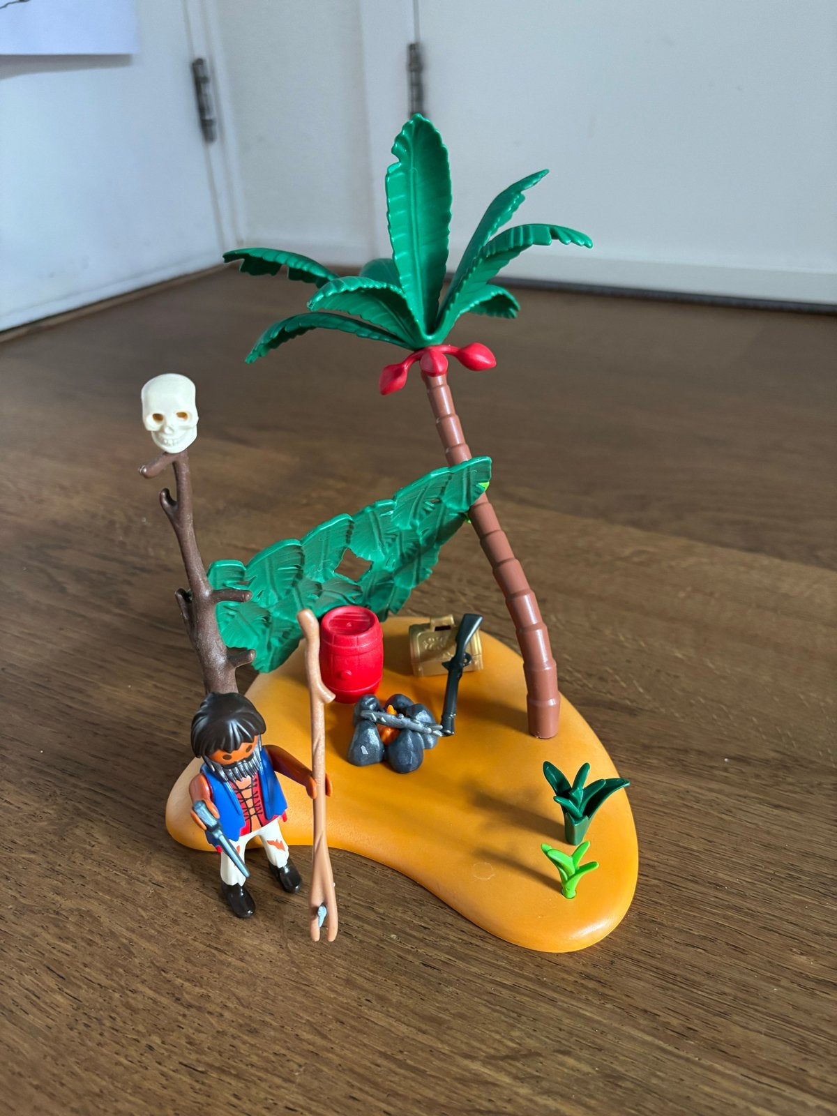 Playmobil 17081 Onbewoond eiland met piraat, Kinderen en Baby's, Speelgoed | Playmobil, Pirates, Complete set, Overige typen, Ophalen of Verzenden