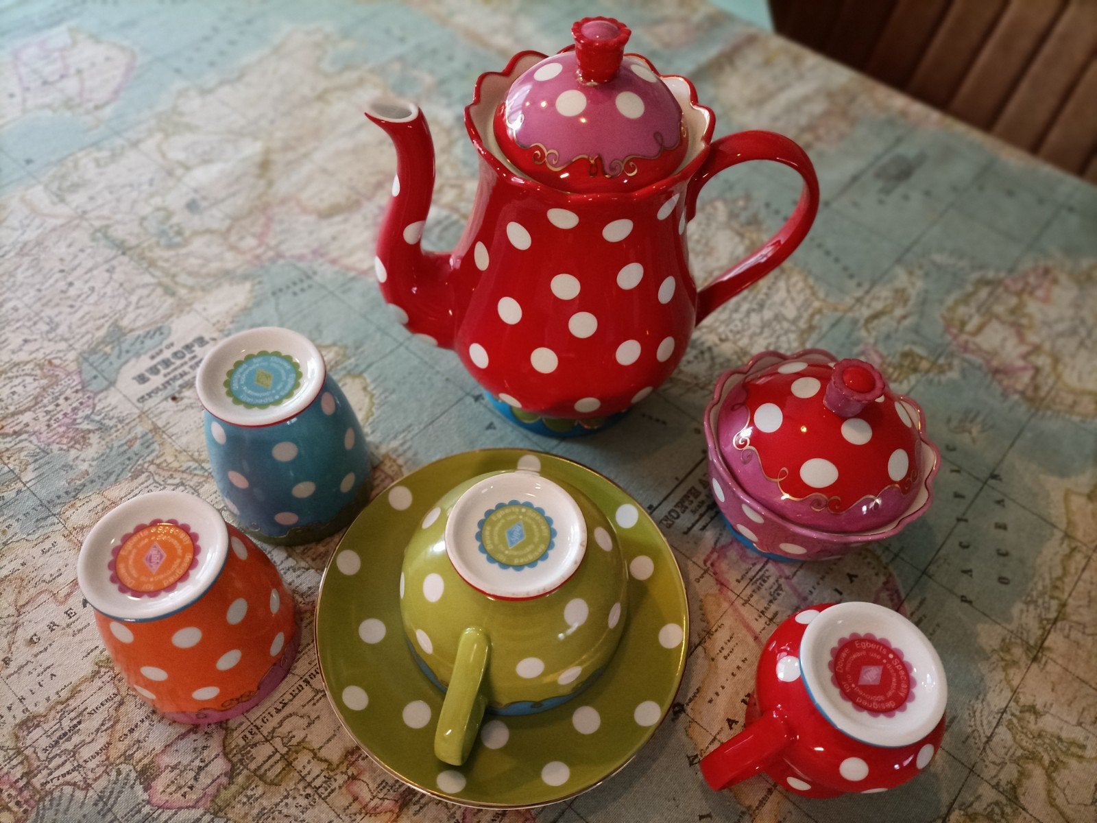 Oilily thee servies, Ophalen, Gebruikt, Overige stijlen, Overige typen
