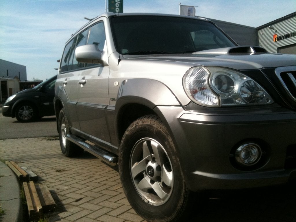AANBIEDING Terracan Sidebars Bullbar/Pushbar, Niet ingevuld, Niet ingevuld, Niet ingevuld