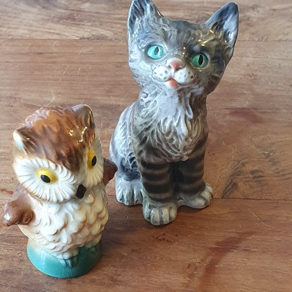 Goebel uil en poesje, Ophalen, Zo goed als nieuw, Dier