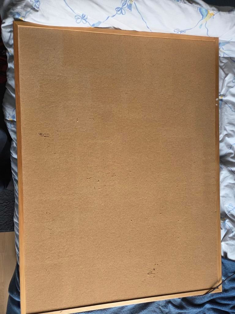Wanddecoratie/Prikbord (kurk) met lichte gebruikssporen, Ophalen, Gebruikt, 120 cm, Overige typen