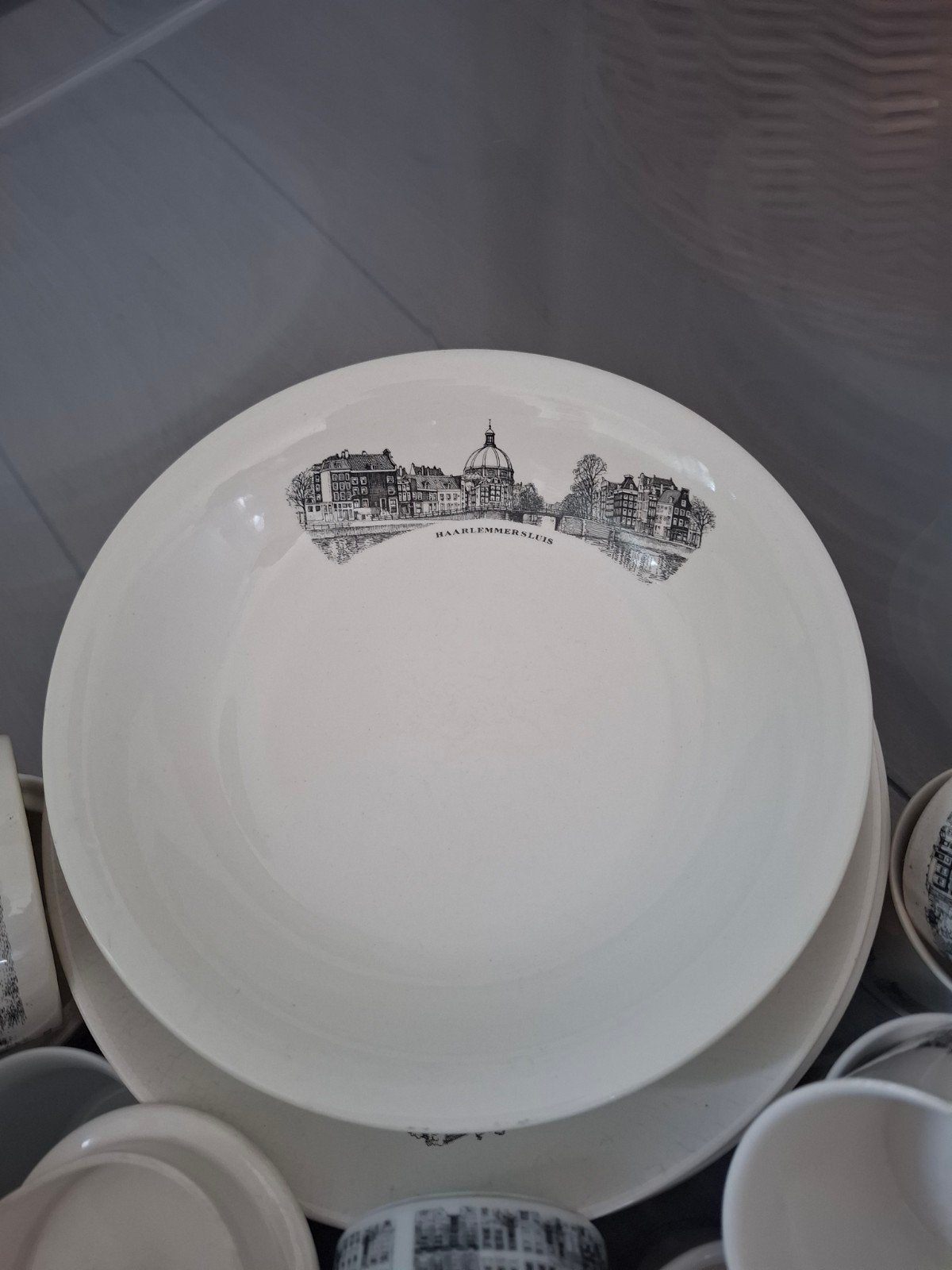 Villeroy & Boch Amsterdam Grachten Borden Set, Antiek en Kunst, Ophalen of Verzenden