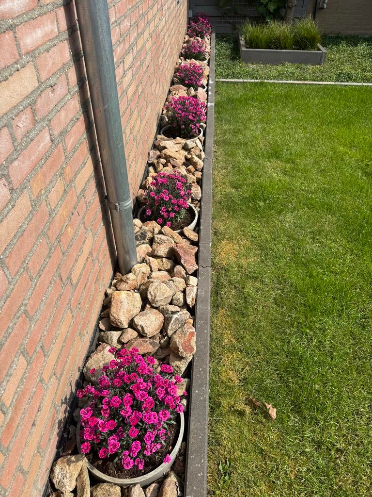 Grote kiezelstenen, Tuin en Terras, Grind, Keien en Split, Ophalen, Overige materialen, Bruin, Zo goed als nieuw