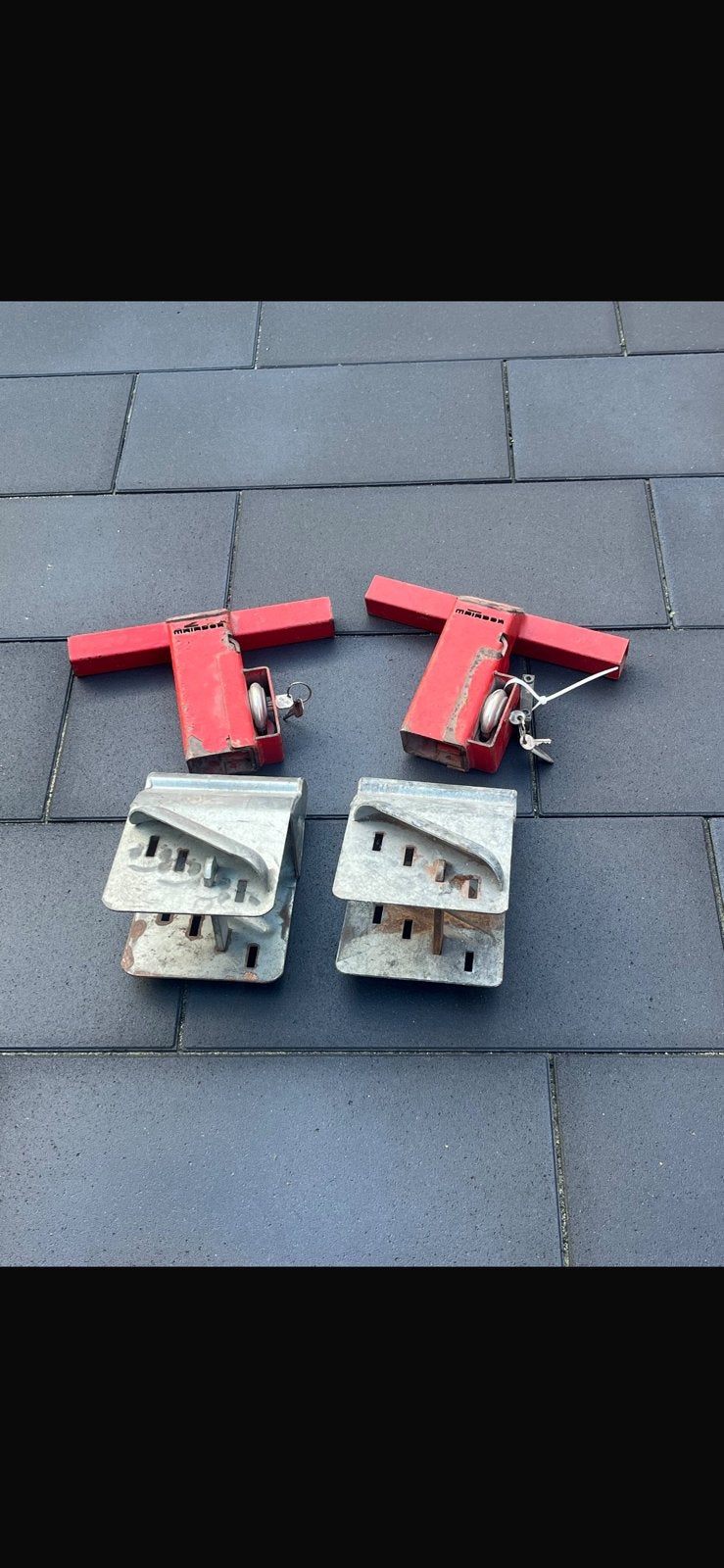 Matador Bull-Lock en Kopslot, Ophalen, Gebruikt