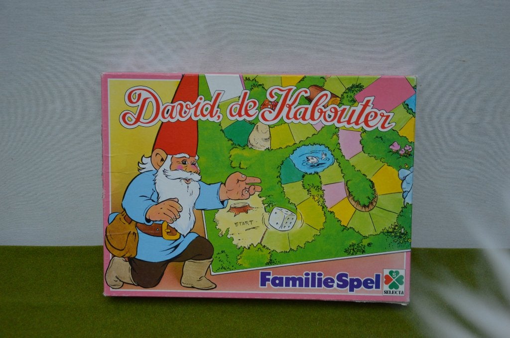 vintage bordspel David de Kabouter familiespel 1985 Selecta, Hobby en Vrije tijd, Gezelschapsspellen | Bordspellen, Een of twee spelers