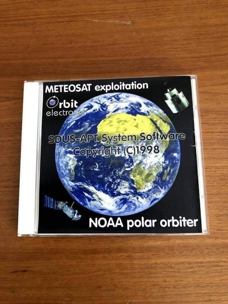 Retro Meteosat satellietontvanger met schotel / PC kaart, Telecommunicatie, Ophalen, Ontvanger