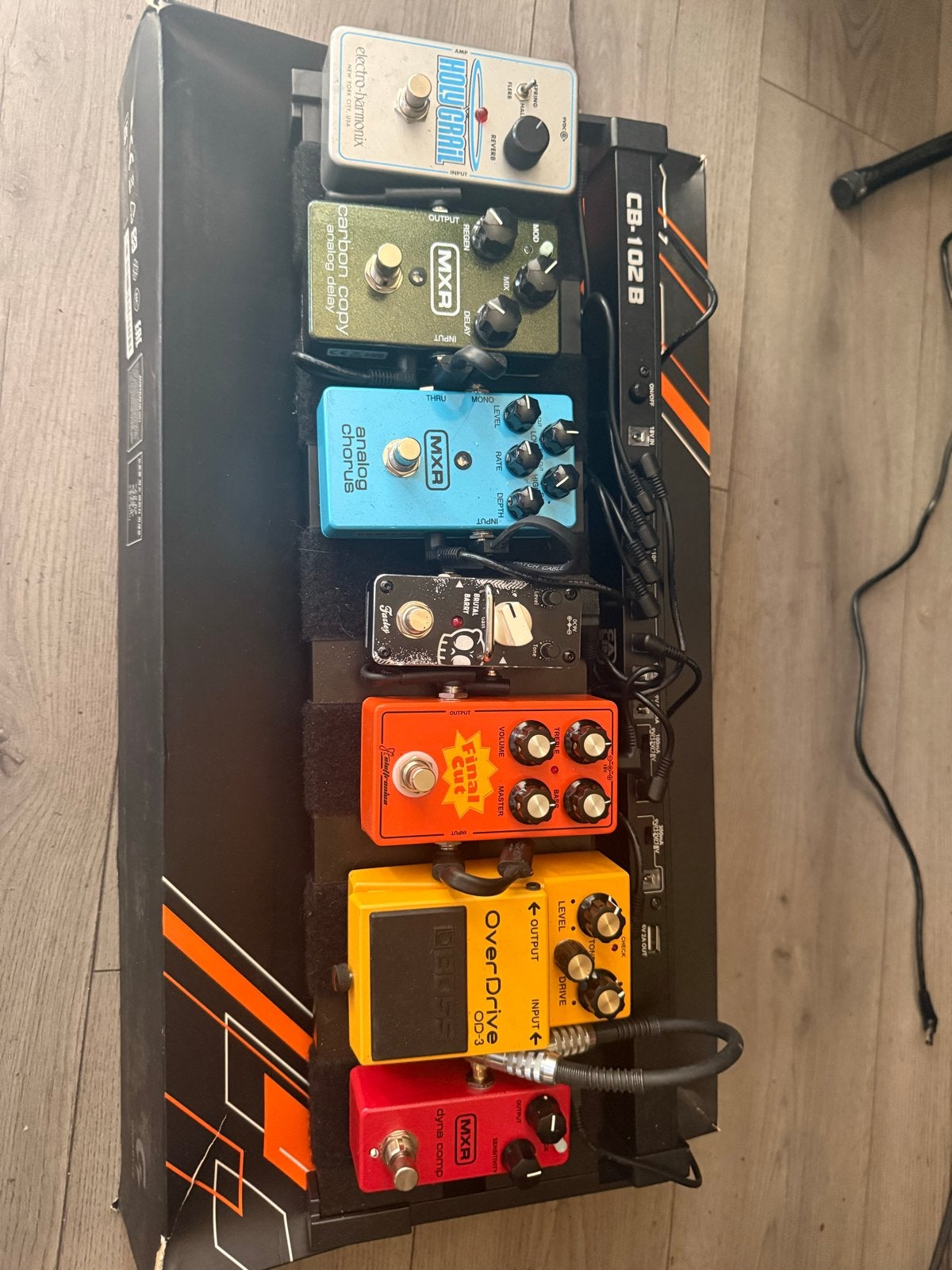 Gitaar effectpedalen set met pedalboard en voeding, Muziek en Instrumenten, Ophalen of Verzenden, Nieuw, Reverb
