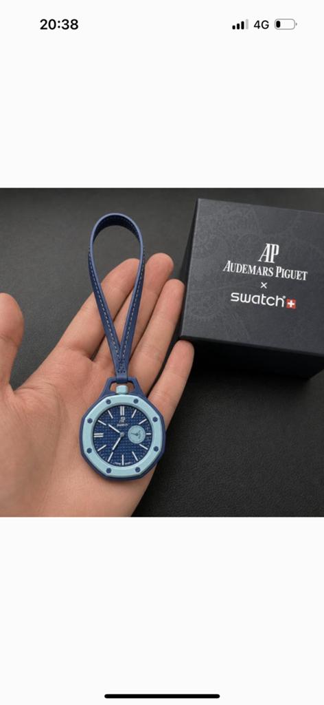GEZOCHT: Ap swatch royal pop, Ophalen of Verzenden, Zo goed als nieuw, IOS