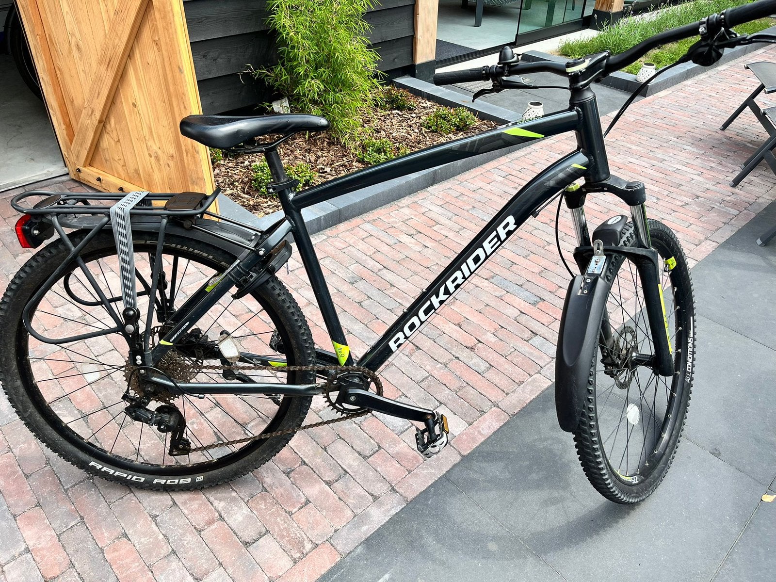Rockrider jongensfiets, Gebruikt, Versnellingen, Schijfrem, Ophalen