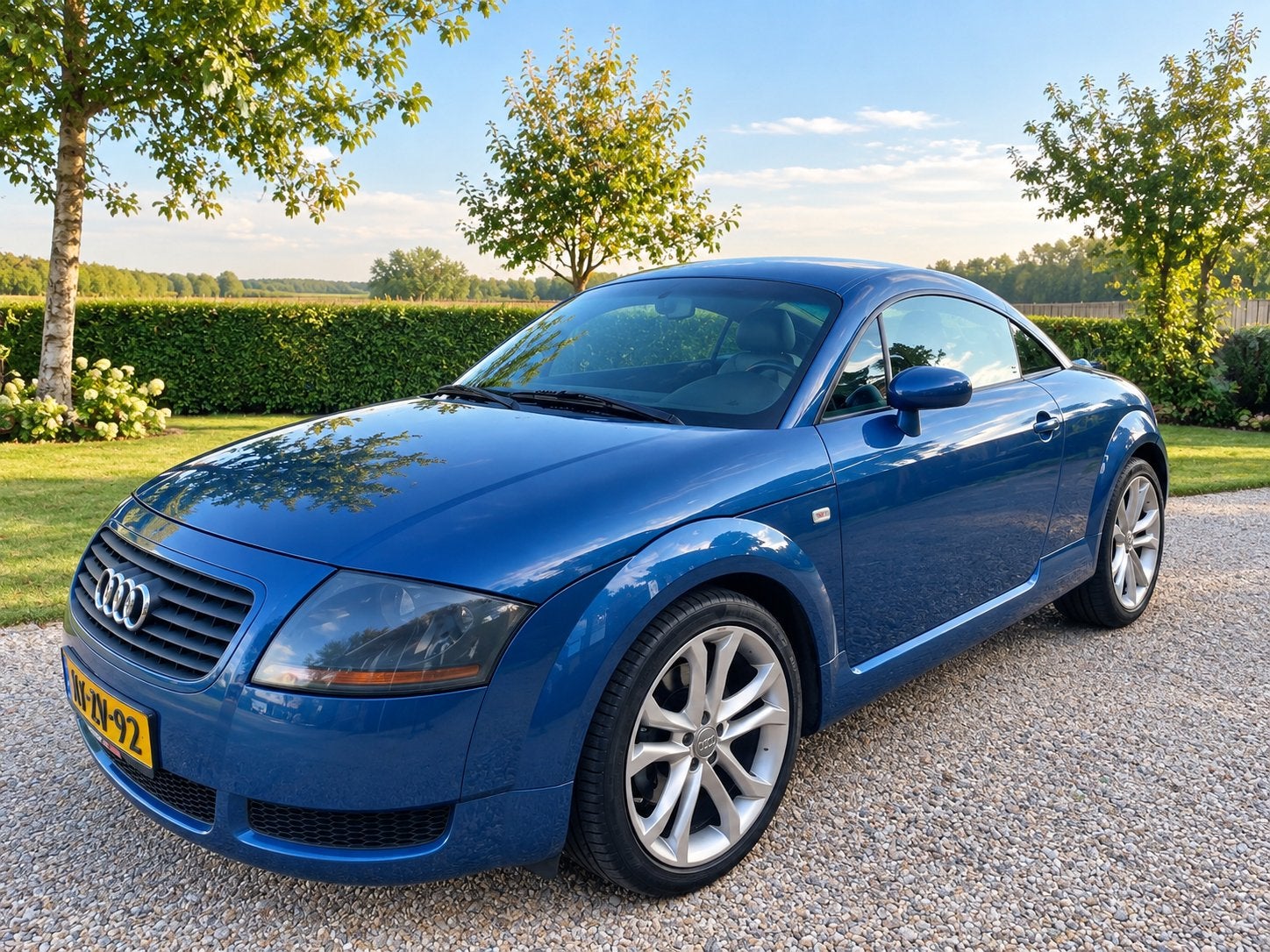 Audi TT 1.8 T Coupe 132KW 1999 Blauw, Auto's, Voorwielaandrijving, Dealer onderhouden, TT, 4 cilinders