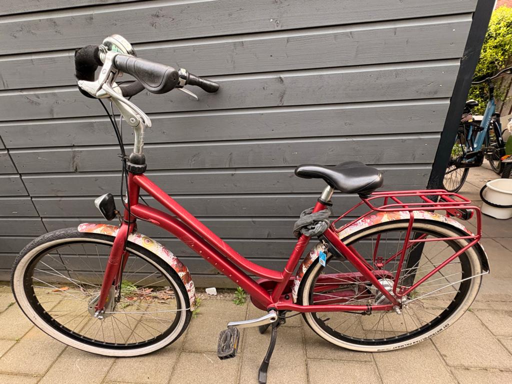 Cortina Roots Damesfiets - 7 Versnellingen, Gebruikt, Velgrem, Versnellingen, 50 tot 53 cm