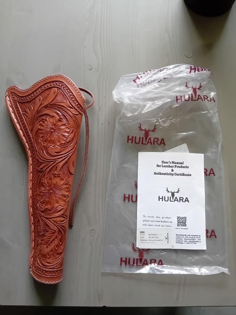Hulara Holster uit Amerika, Echt Leder, Ophalen of Verzenden, Nieuw