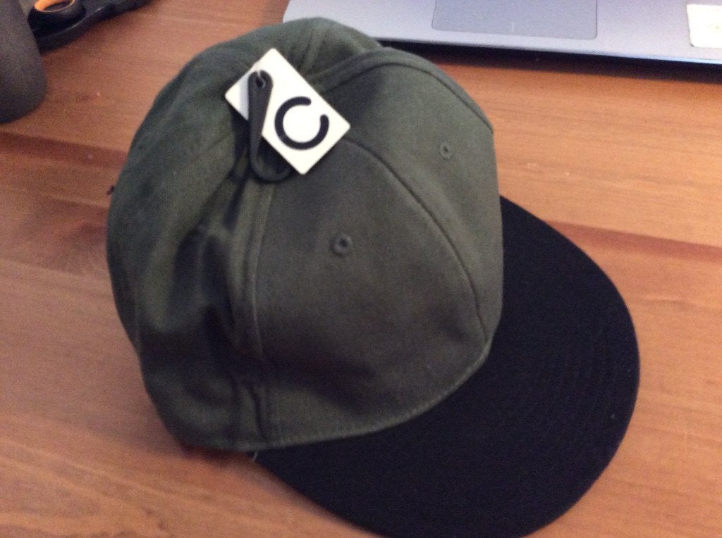 Pet groen, zwarte klep. Contrast Cap. Merk: "Cubus as" nieuw, Ophalen of Verzenden, Nieuw, Pet