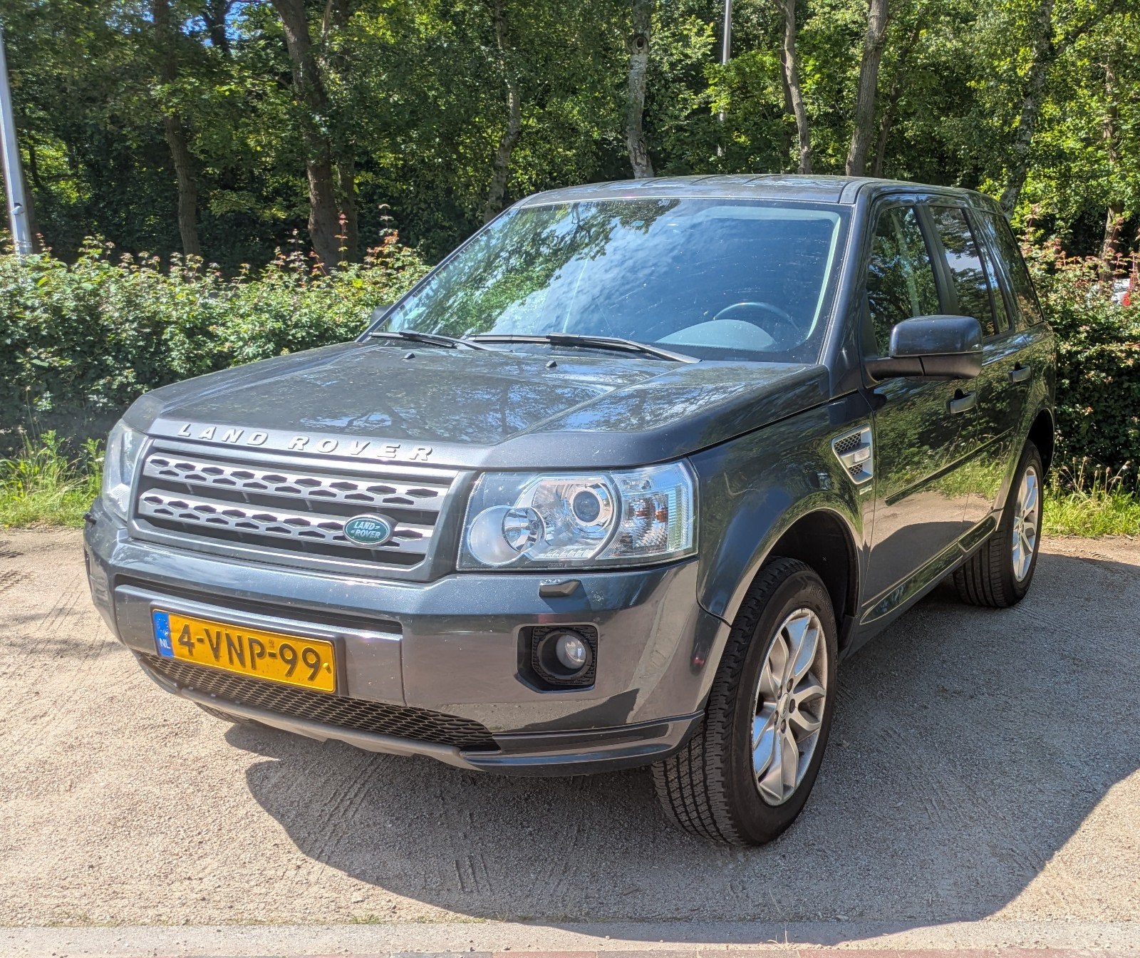 Land Rover Freelander 2011 2.2 TD4 GRIJS KENTEKEN - Leer, Euro 5, Land Rover, Zwart, 4 cilinders