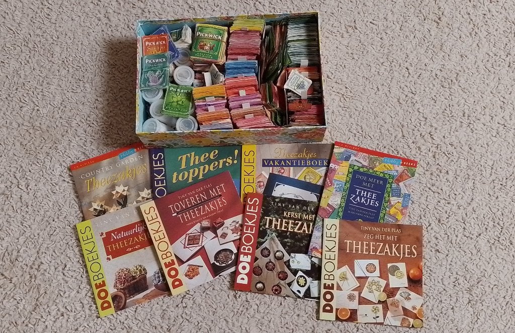 Theezakjes en labels, Hobby en Vrije tijd, Ophalen, Theezakje(s)
