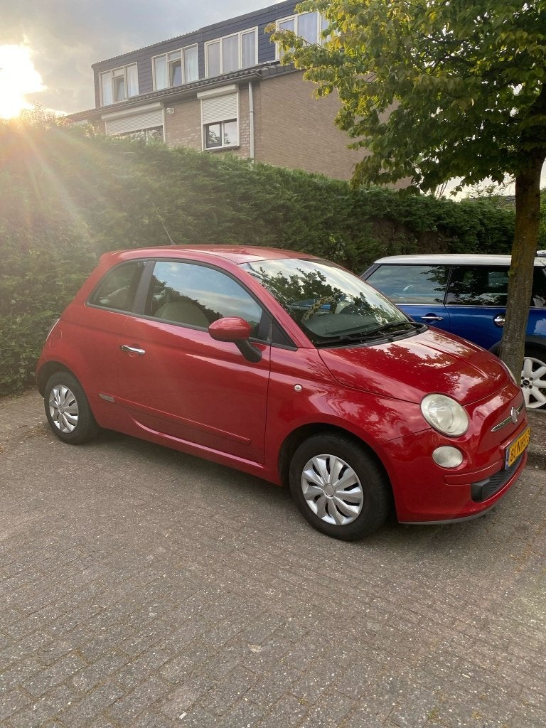 Fiat 500 1.2 2010 Rood, Auto's, Fiat, Particulier, Airconditioning, Bluetooth, Elektrische ramen, Start-stop-systeem, Benzine