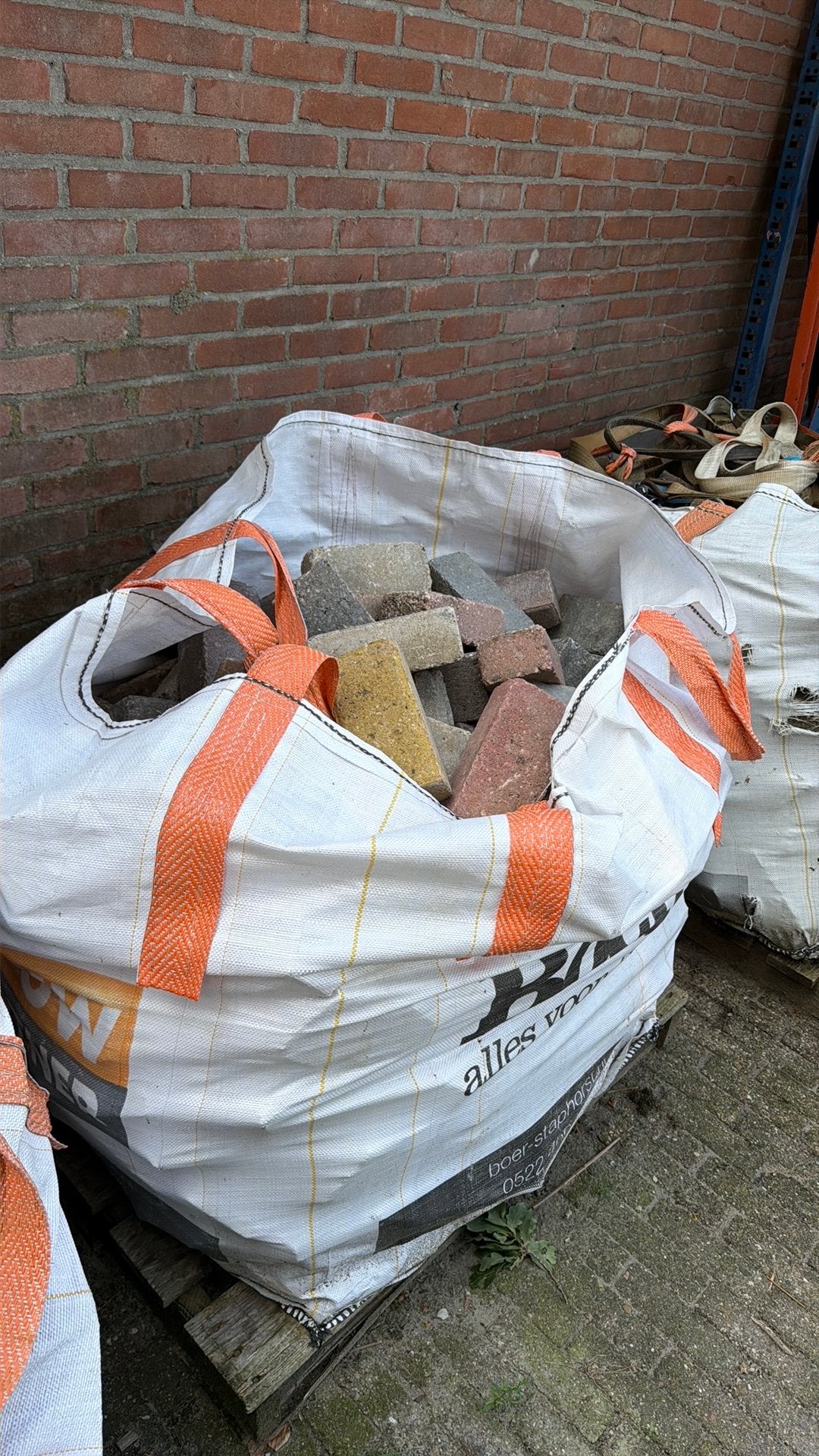 Beton klinkers, Tuin en Terras, Ophalen, Zo goed als nieuw, Beton, Klinkers