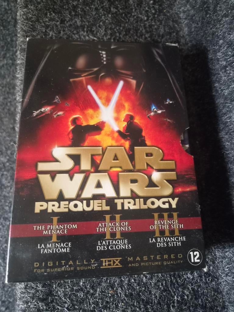 Star Wars Prequel Trilogy DVD Boxset - Episode I, II, III, Vanaf 12 jaar, Ophalen of Verzenden, Zo goed als nieuw, Boxset