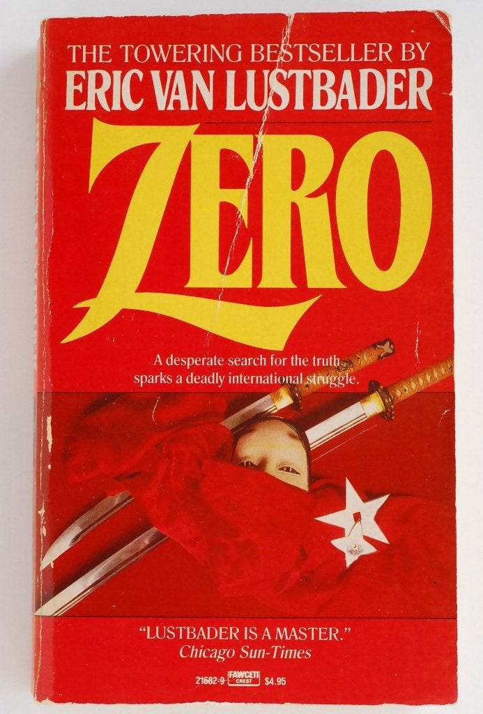Engels boek: Zero - Eric Van Lustbader - Actie Thriller 1988, Ophalen of Verzenden, Gelezen, Eric van Lustbader, Fictie