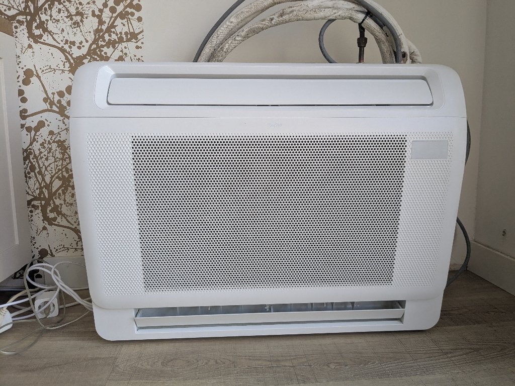 MaxiCool airco binnenunit Inventer Consoler, Ophalen, Minder dan 60 m³, Timer, 3 snelheden of meer