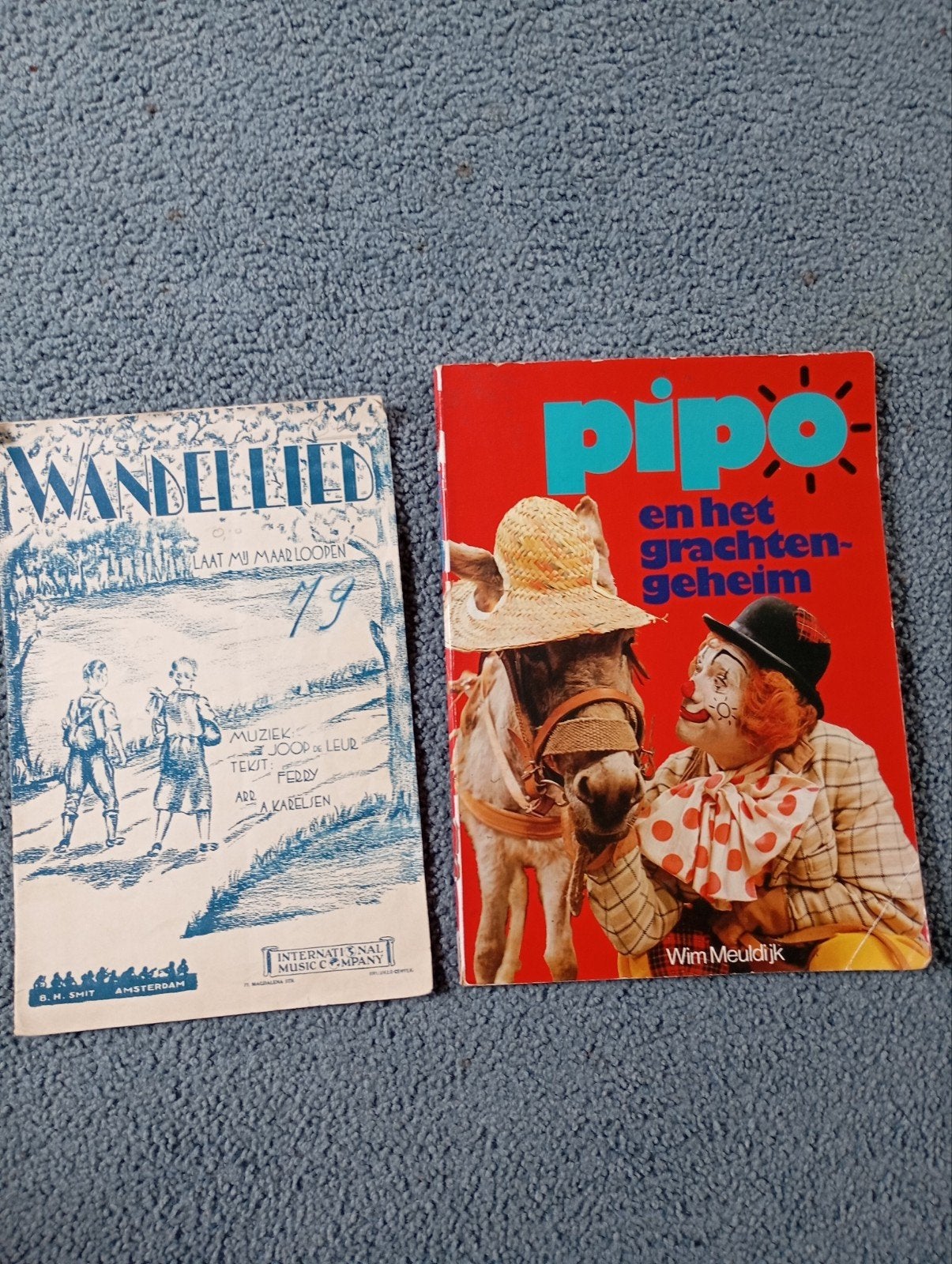 Vintage Pipo de Clown  Boek igst veel Foto's, Verzamelen, Ophalen of Verzenden, Overige typen
