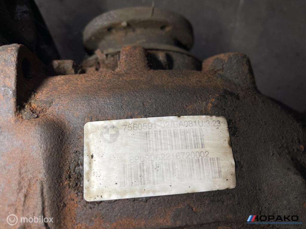 Differentieel BMW 5 serie E60 E61 520D etc | 7560591, Auto-onderdelen, Gebruikt, Einsteinlaan 5 rijswijk, Ophalen of Verzenden