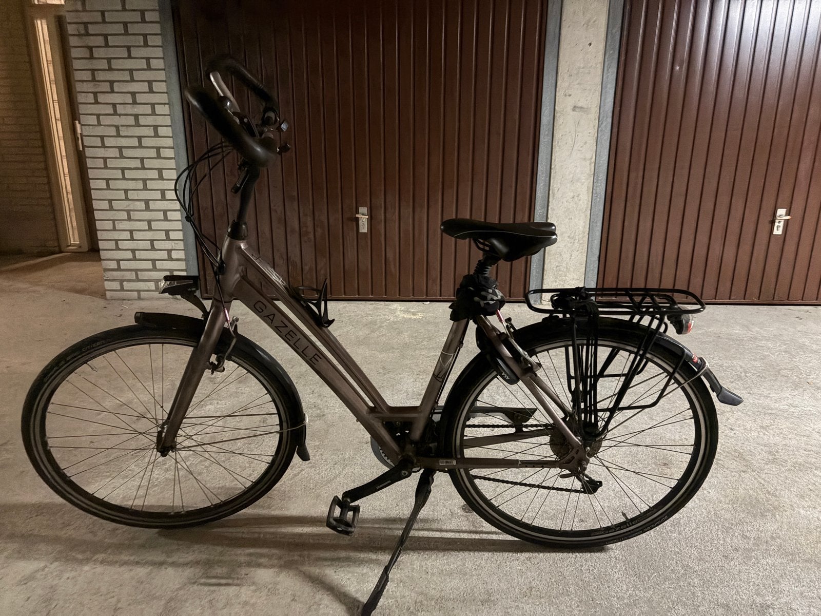 Gazelle Chamonix Damesfiets, Ophalen, Velgrem, Versnellingen, Gazelle