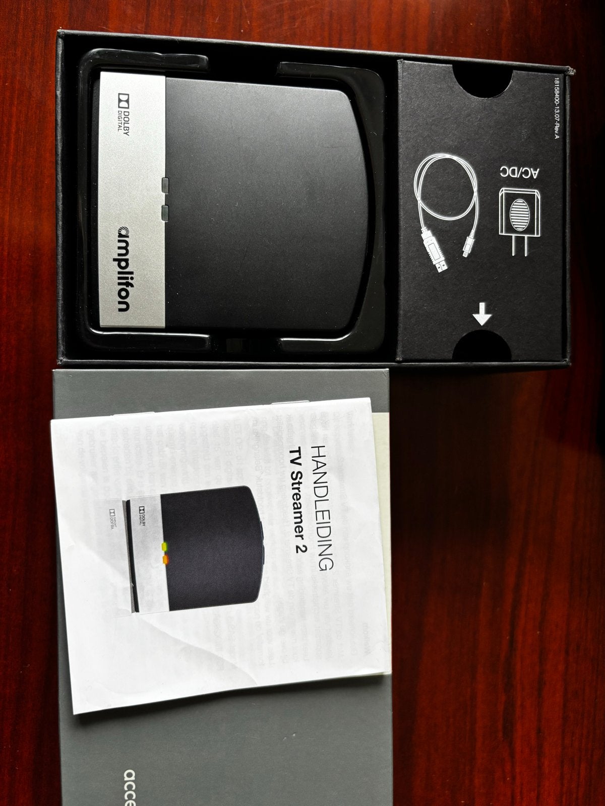 Ampli-TV Amplifon TV Streamer 2 - Nieuwstaat, Ophalen of Verzenden, Zo goed als nieuw, Optische audio, Zonder harde schijf