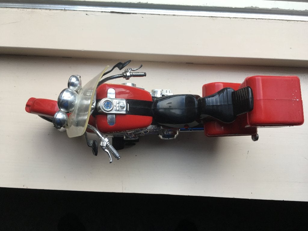 harley davidson motor rood, Ophalen of Verzenden, Zo goed als nieuw, Motor