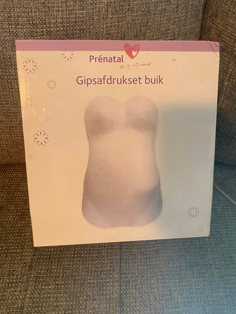 Prénatal Gipsafdrukset Buik - Maak een blijvende herinnering, Ophalen of Verzenden, Nieuw, Kraamcadeau