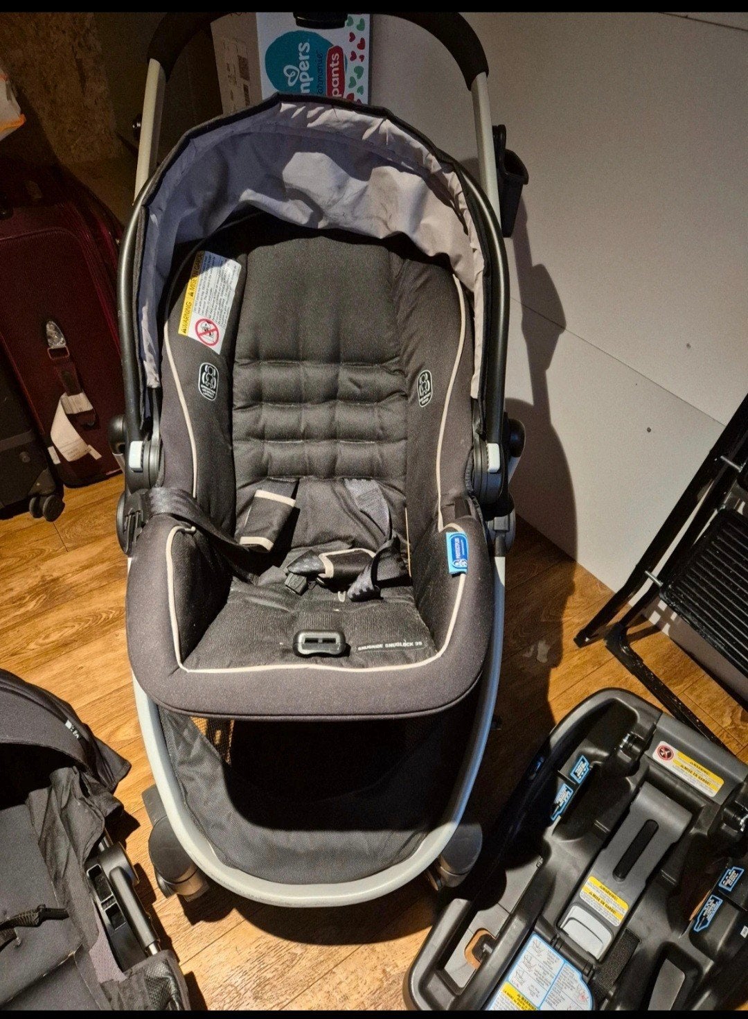 Graco 3-in-1 kinderwagen en autostoel set, Overige merken, Gebruikt, Ophalen of Verzenden, Combiwagen