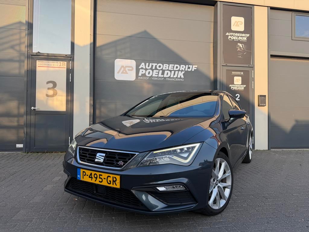 Seat Leon 2.0 TDI FR 150PK Dsg 2020 Grijs Bomvol Virtual, Auto's, Seat, 1272 kg, 4 cilinders, Leon, Bedrijf