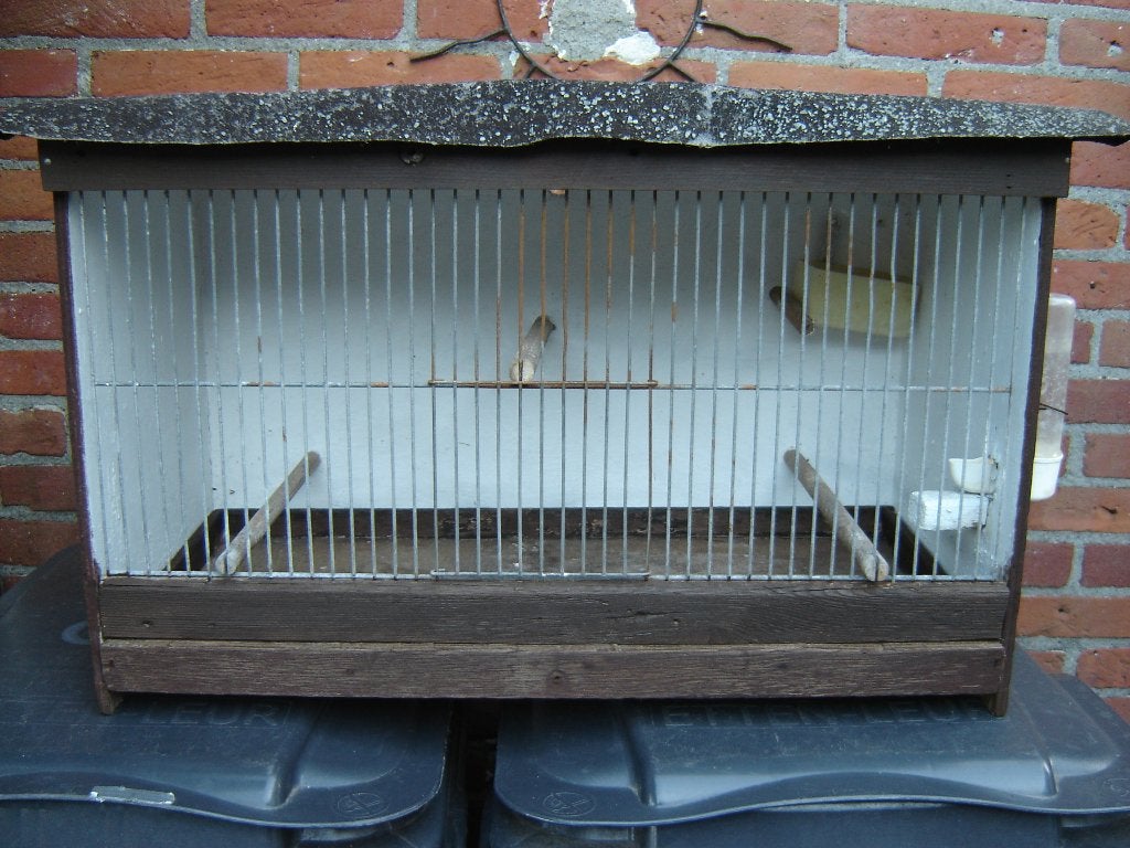 Vogelkooitje '', Dieren en Toebehoren, Vogels | Hokken en Kooien, Ophalen, Gebruikt, Hout, Vogelkooi