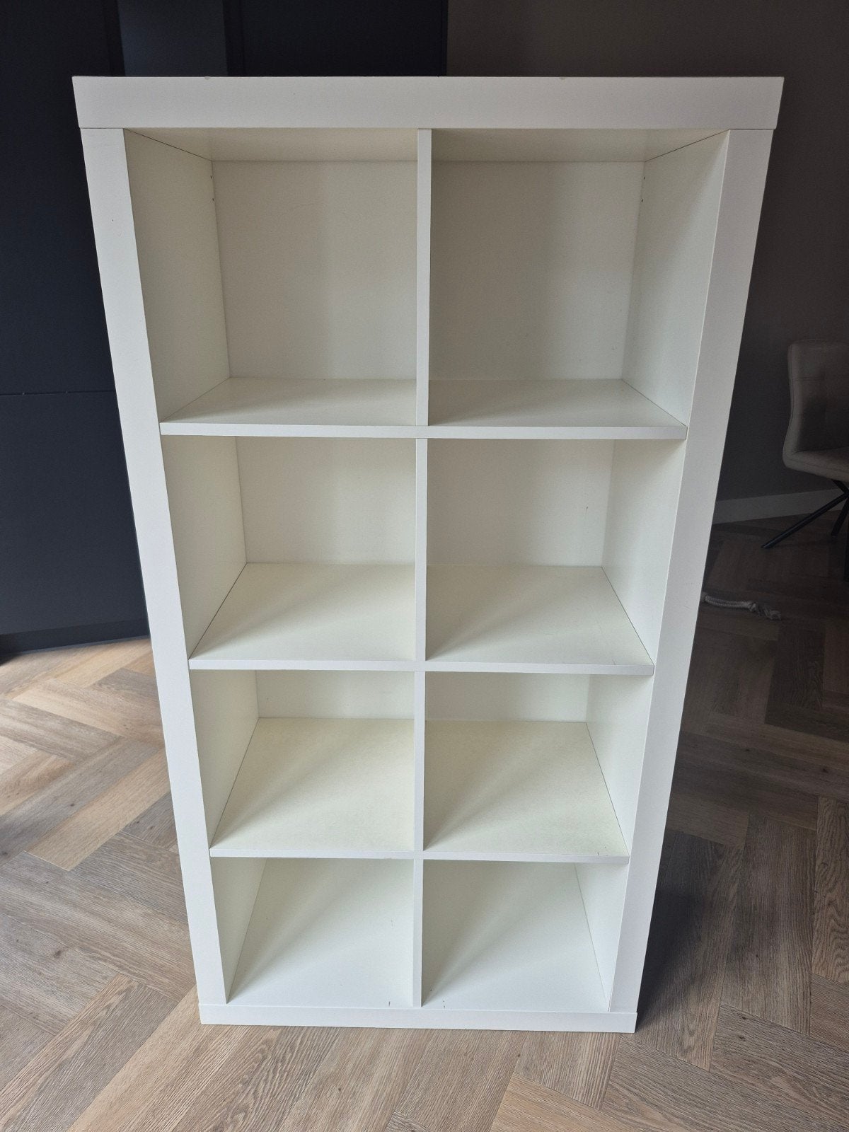2 x Witte kast met vakken vandaag ophalen voor 45 euro 2 xu, Met plank(en), Minder dan 50 cm, Gebruikt, Ophalen of Verzenden