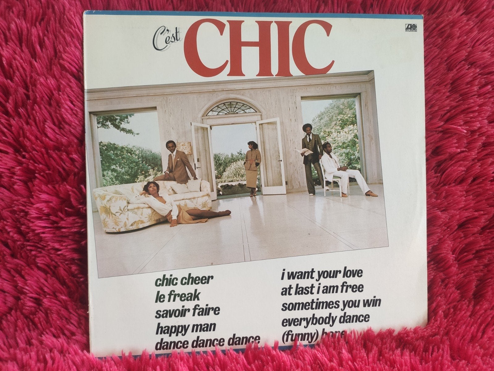 Chic – C'est Chic LP 1978 Atlantic NL Nile Rodgers, LP, Gebruikt, Ophalen of Verzenden, 12 inch