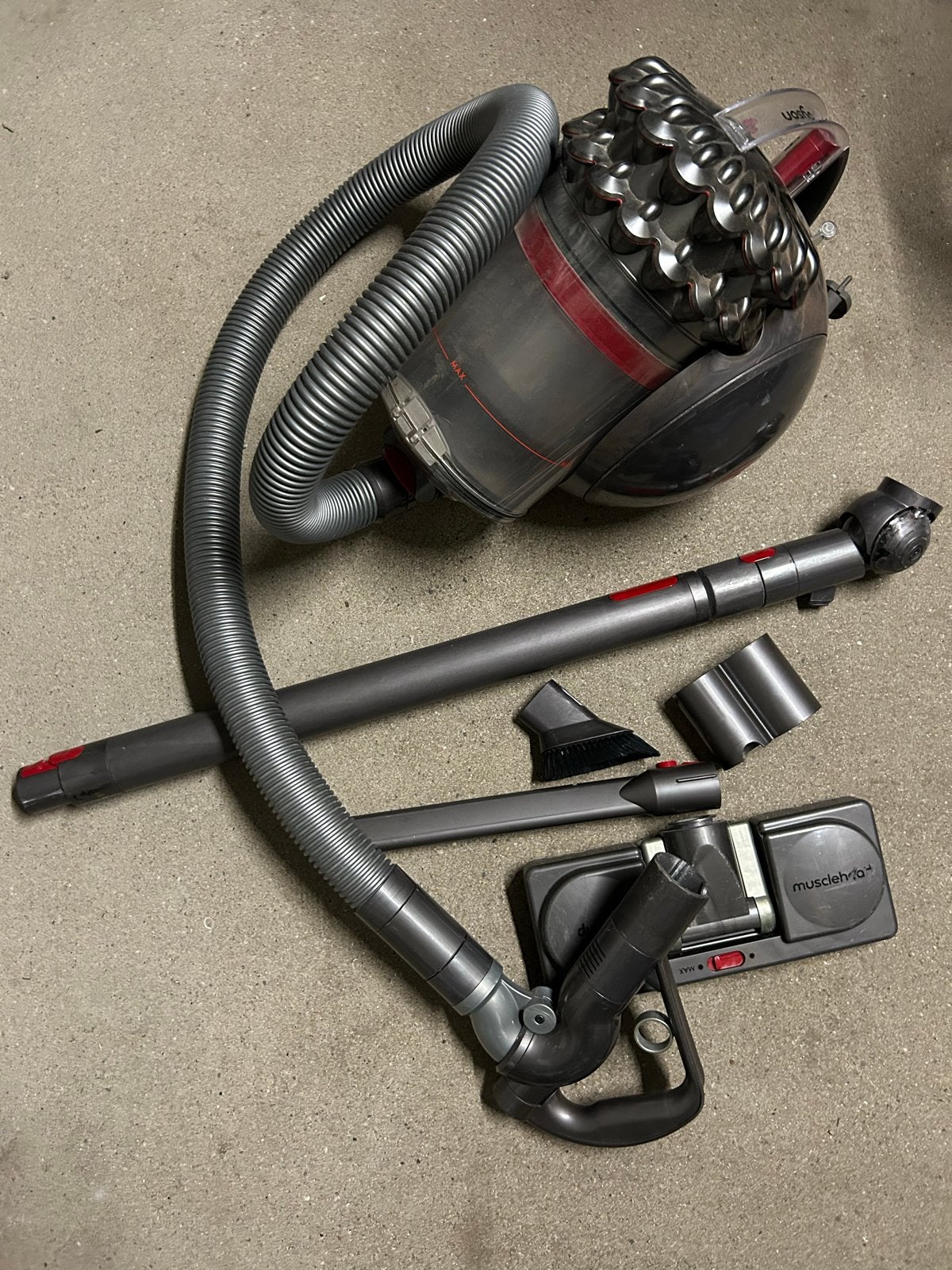 Dyson Cinetic Big Ball Sledestofzuiger met accessoires, Ophalen, Inclusief accessoires, Gebruikt, Dyson