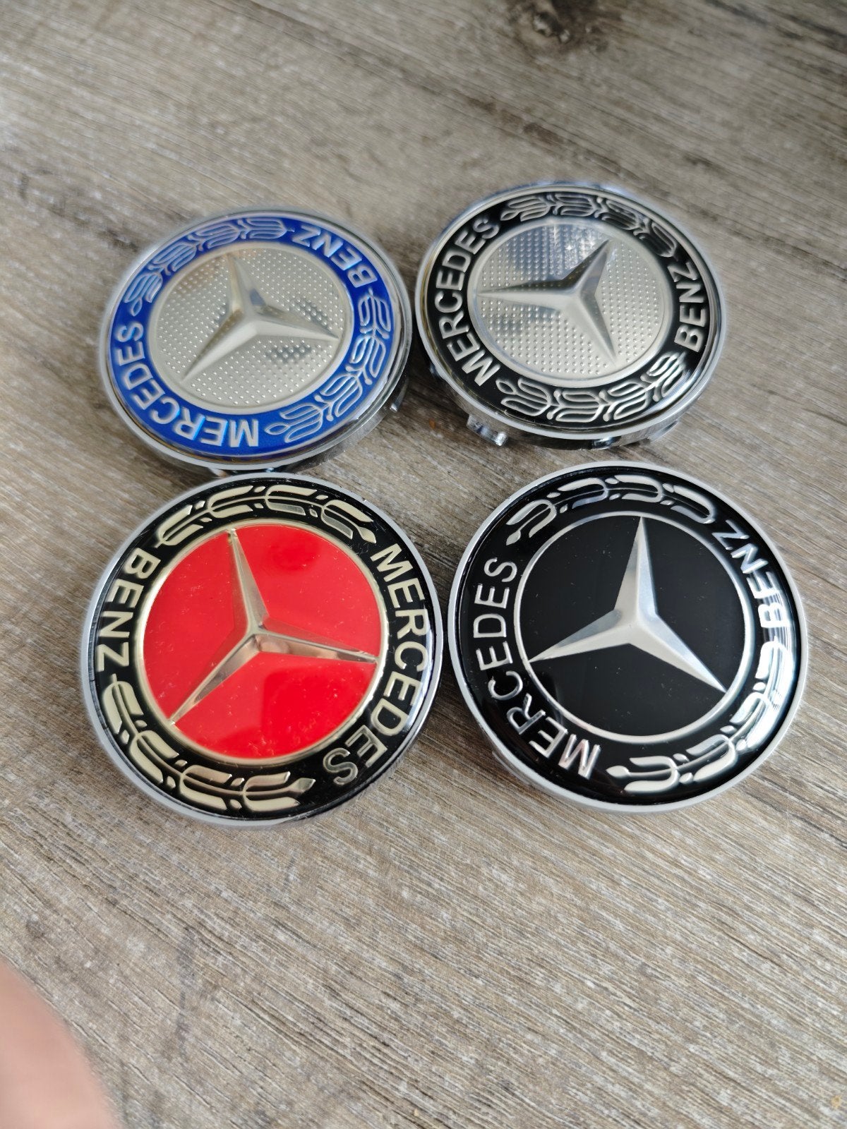 67mm Mercedes-Benz Naafkappen Velgdop - 4 Modellen, Ophalen of Verzenden