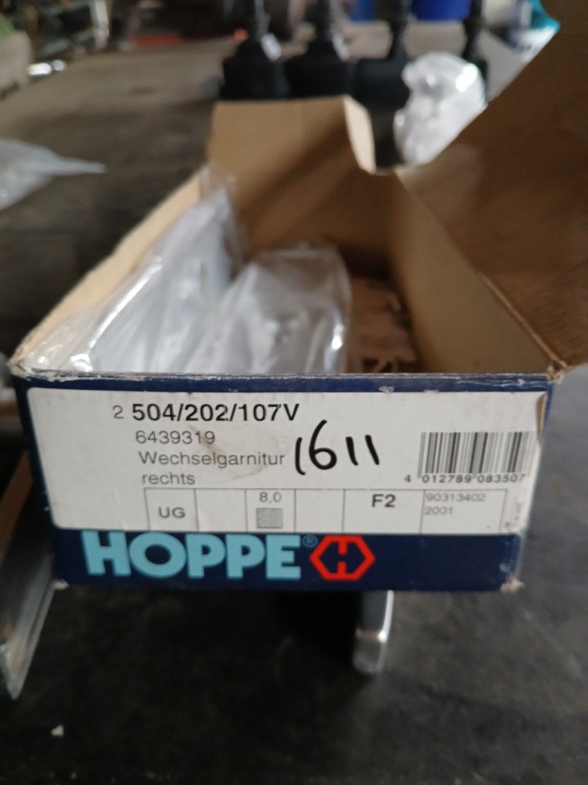 Dit is een hoppe wisselgarnituur deurklink, Ophalen of Verzenden, Nieuw