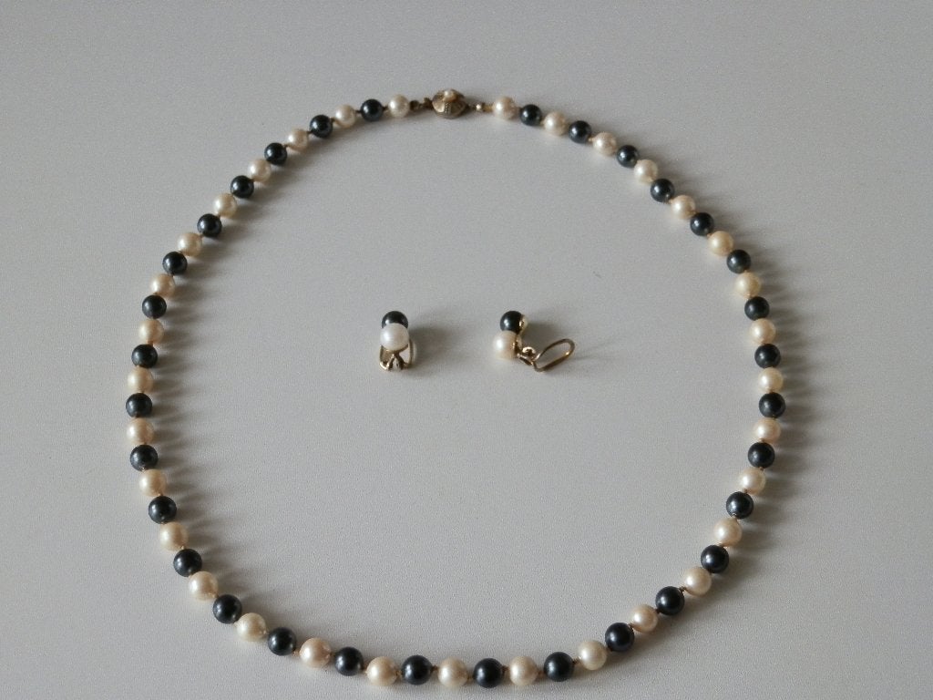 Akoya parel jewelen. Zilver. 925., Ophalen of Verzenden, Zilver, Overige typen