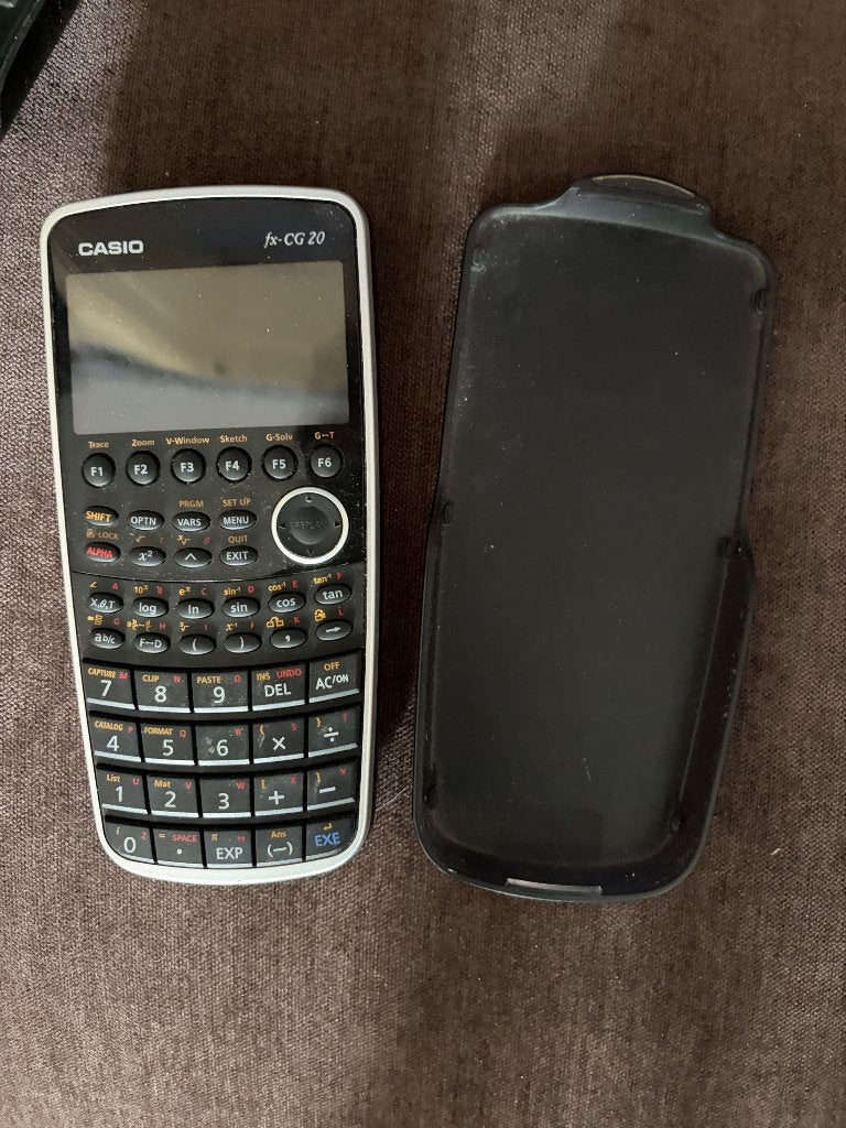 CASIO grafische rekenmachine fx-CG20, Ophalen of Verzenden, Grafische rekenmachine, Zo goed als nieuw