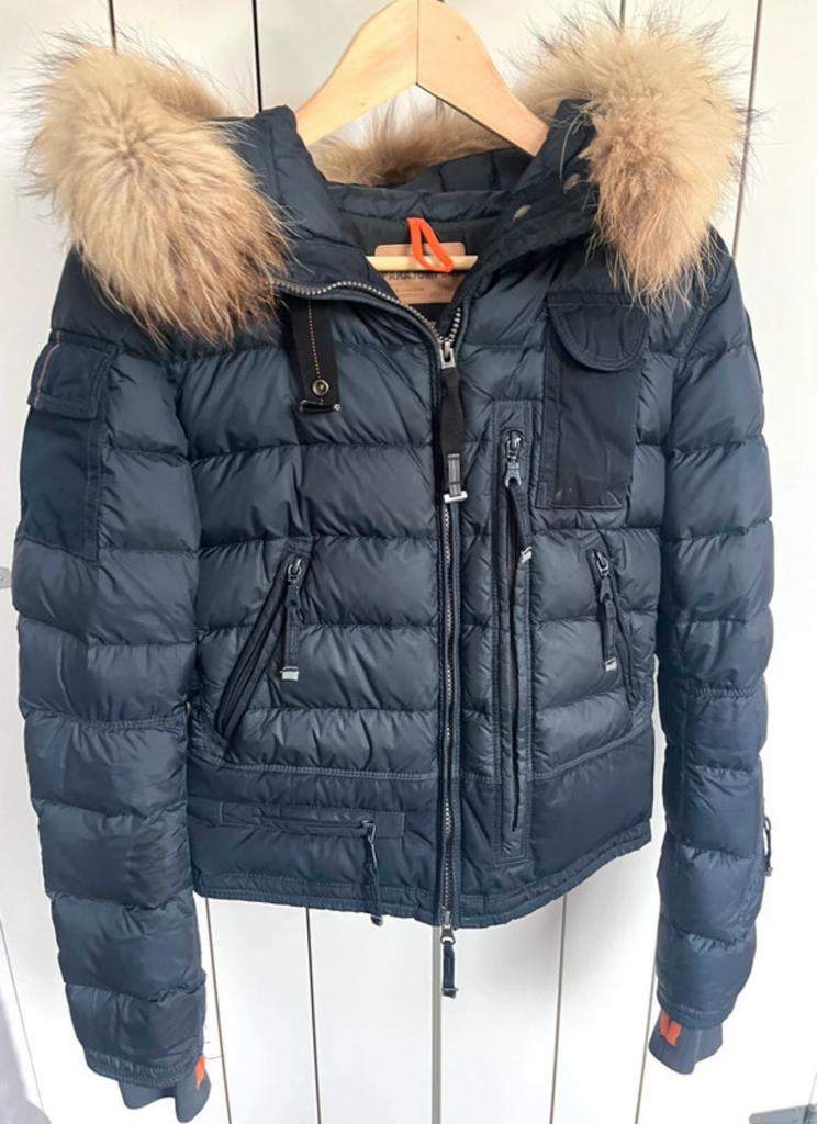 Parajumpers Skimaster Damesjas Navy Maat S, Ophalen of Verzenden, Zo goed als nieuw, Maat 36 (S), Blauw