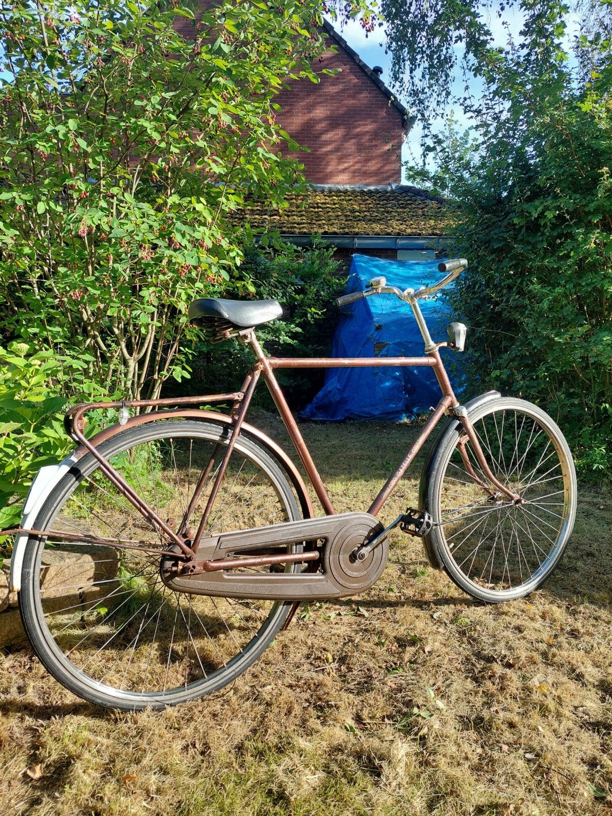 Old Gazelle bike: squeaks but works, Fietsen en Brommers, Fietsen | Oldtimers, Ophalen, Gazelle