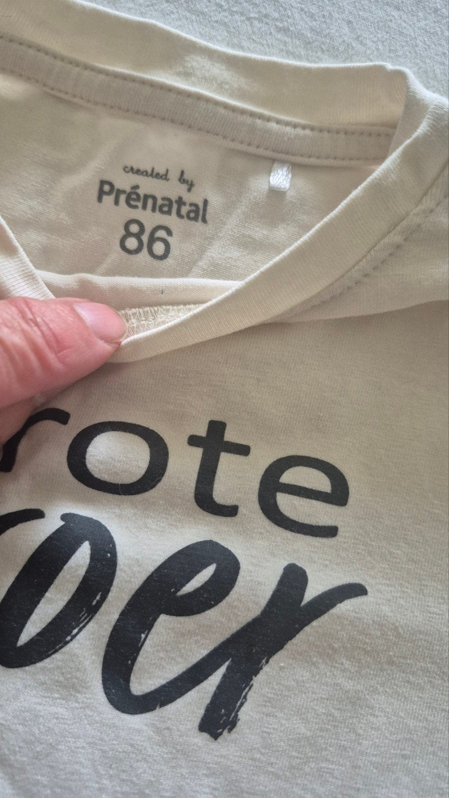 Grote broer shirtje maat 86, Ophalen of Verzenden, Zo goed als nieuw, Jongetje of Meisje, Shirtje of Longsleeve