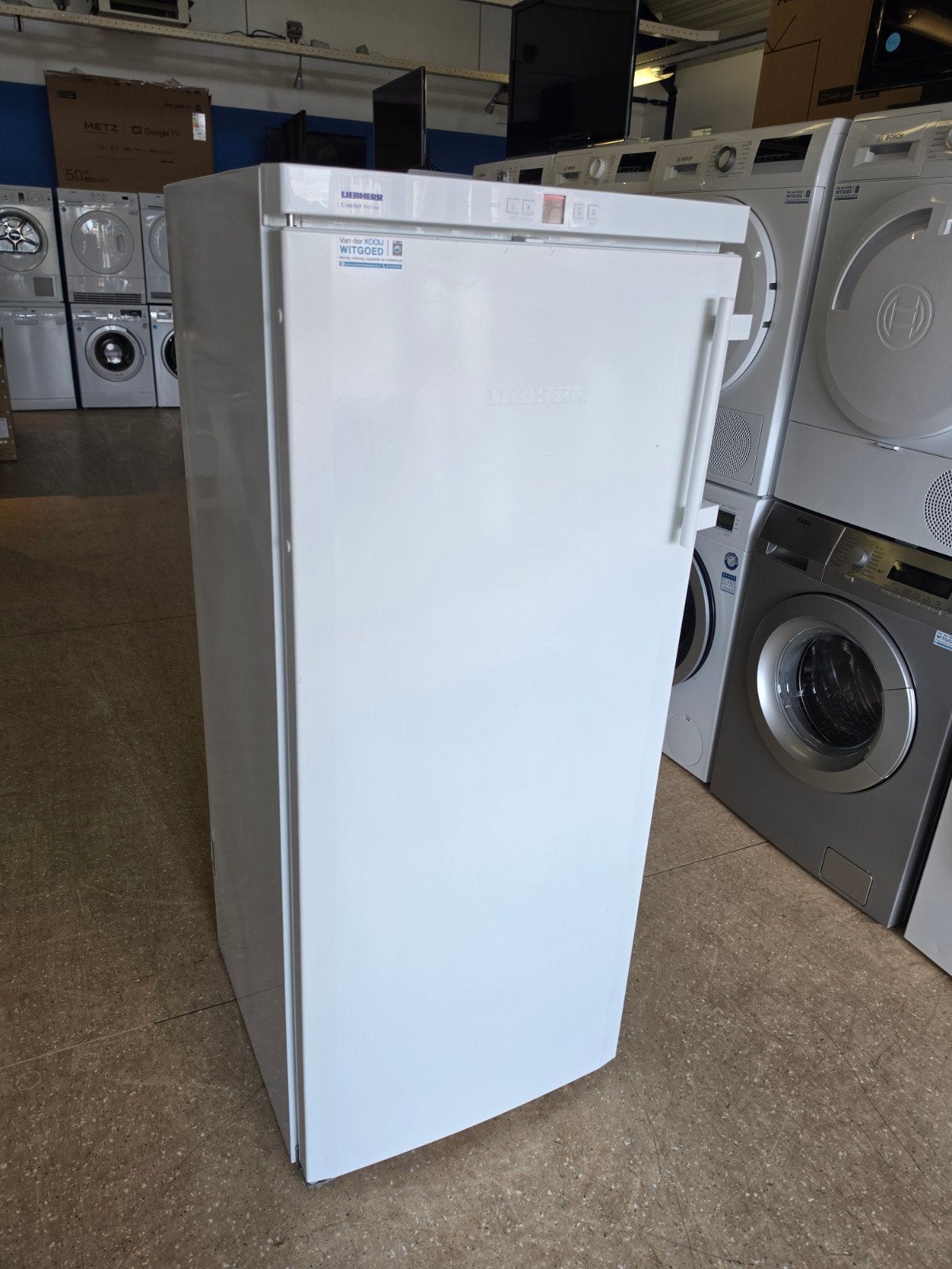 Liebherr vrijstaande vrieskast | A+ | No Frost | Garantie ✅️, Vrieskast, Jirnsum, Ophalen of Verzenden, Zo goed als nieuw