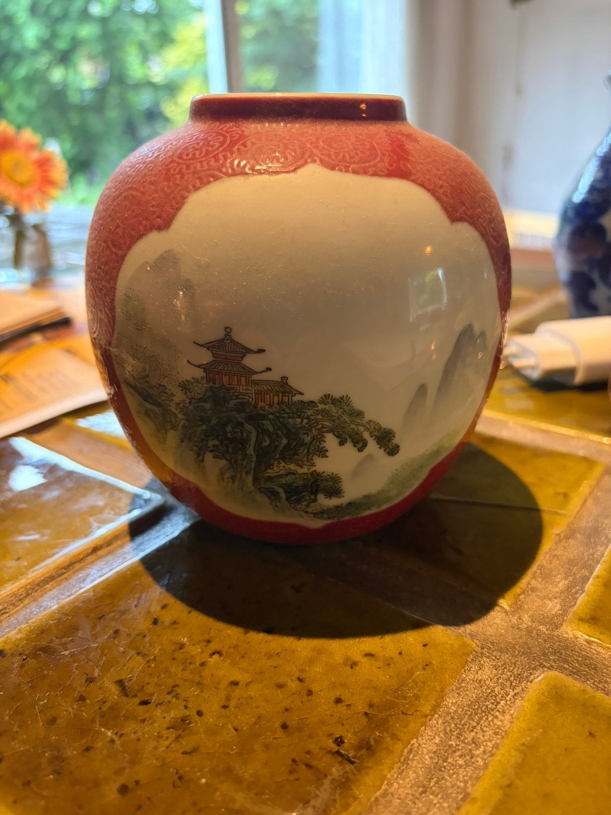 Chinese porceleinen pot, Ophalen of Verzenden