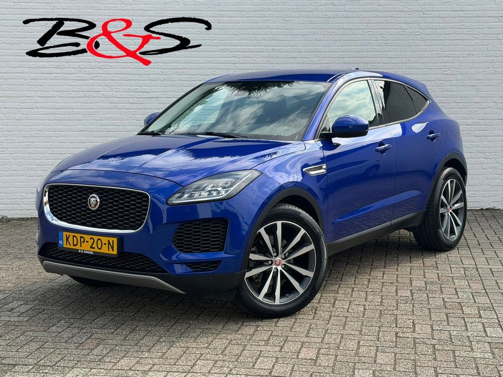 Jaguar E-PACE 2.0 P250 Automaat Clima Camera+Pdc Cruise Lede, 249 pk, 4 cilinders, Blauw, Leder