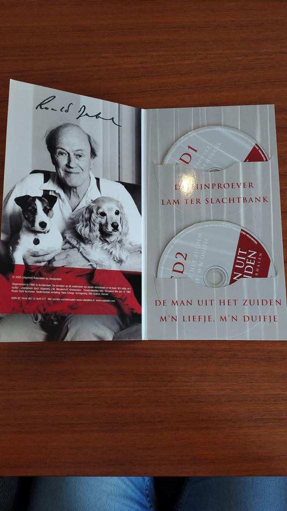 Roald Dahl Luisterboek - De Man uit het Zuiden (2 CD's), Ophalen of Verzenden, Cd, Volwassene