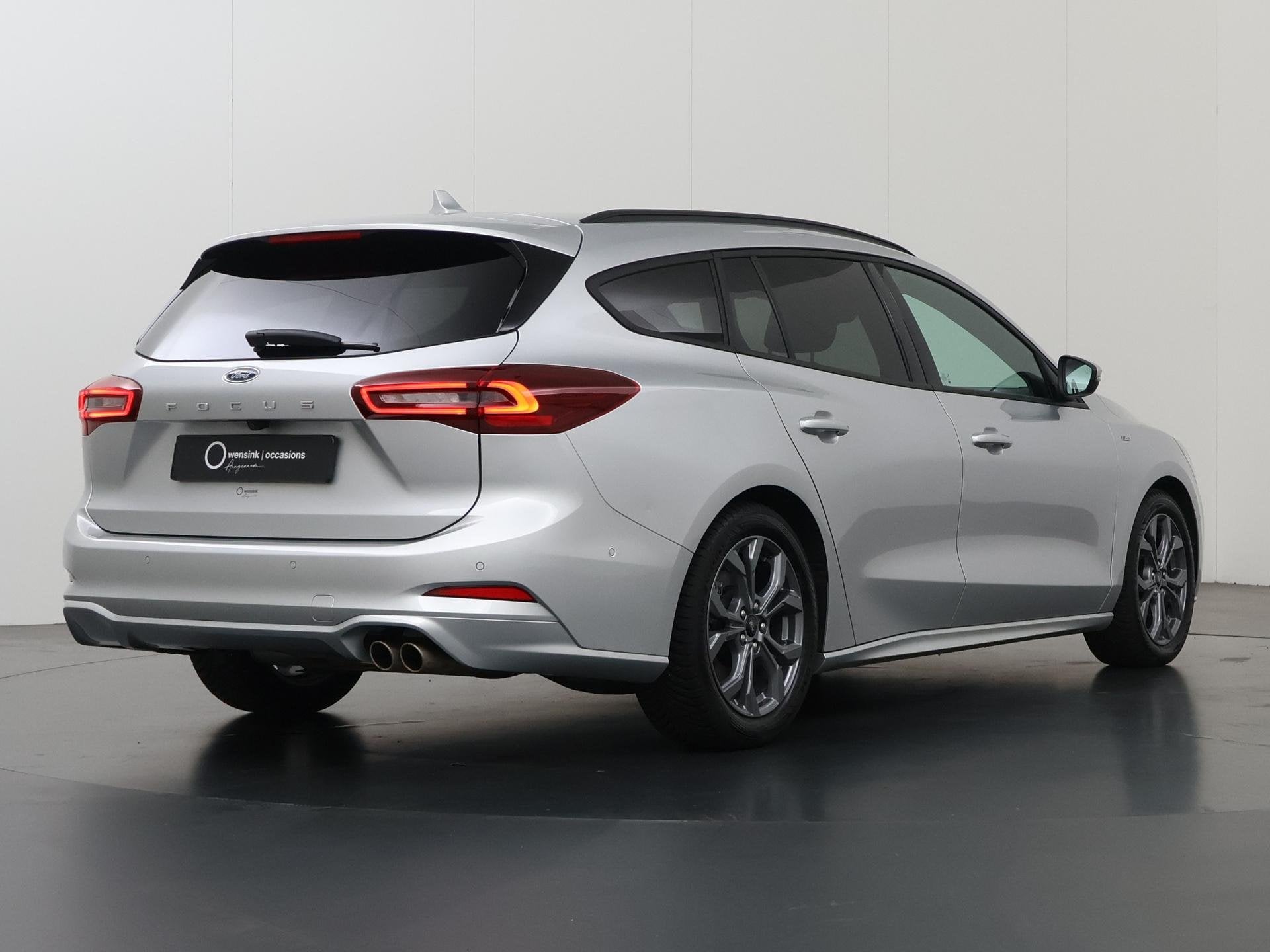 Ford Focus Wagon 1.0 EcoBoost Hybrid ST Line X | Afn. Trekha, Auto's, Stof, Gebruikt, Automatische klimaatregeling, 155 pk